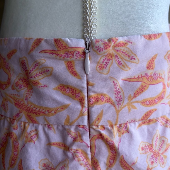 •GAP• Peach/Pink Floral A-Line Skirt – Size 6 - Picture 5 of 8